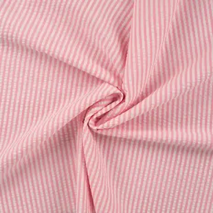 Seersucker streep - babyroze