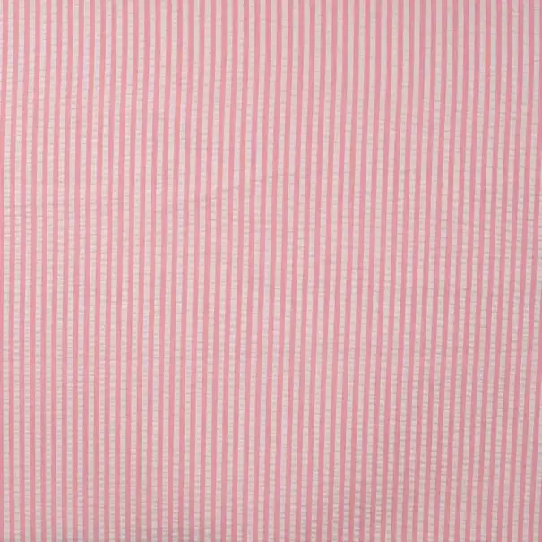 Seersucker streep - babyroze