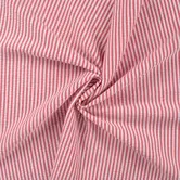 Seersucker streep - rood