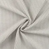 Seersucker streep - kaki