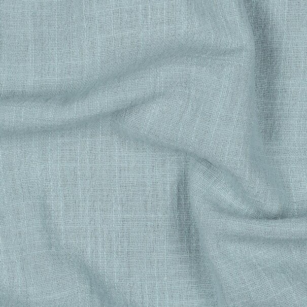 Cotton slub washed - blauw