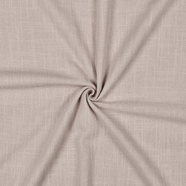 Cotton slub washed - beige