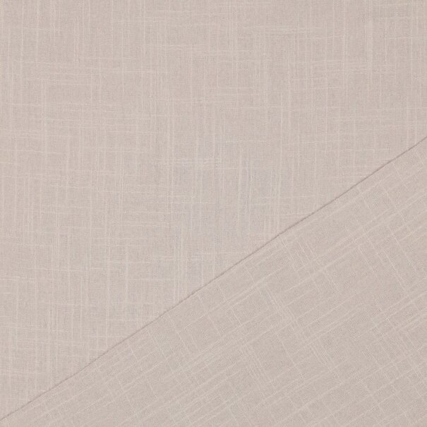 Cotton slub washed - beige