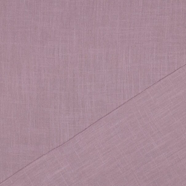 Cotton slub washed - lila