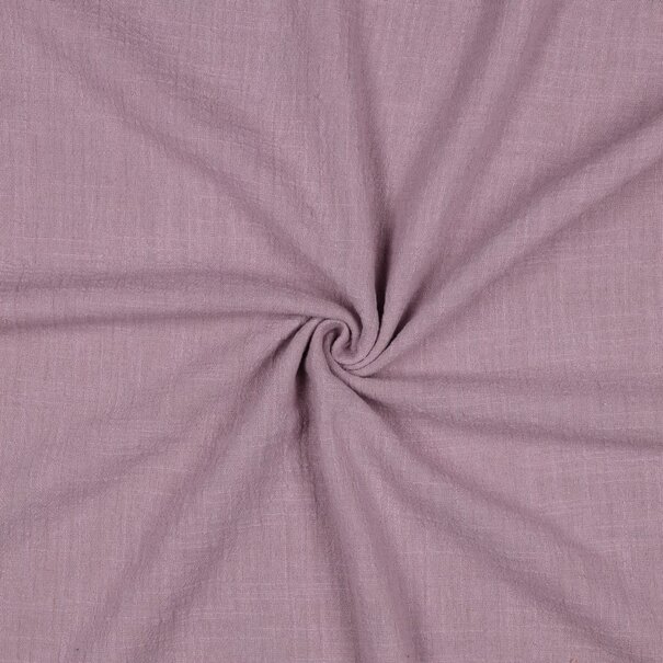 Cotton slub washed - lila
