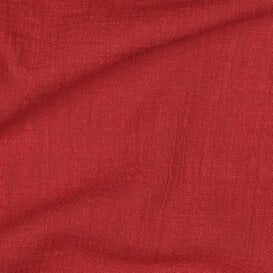 Cotton slub washed - rood (pre-order)