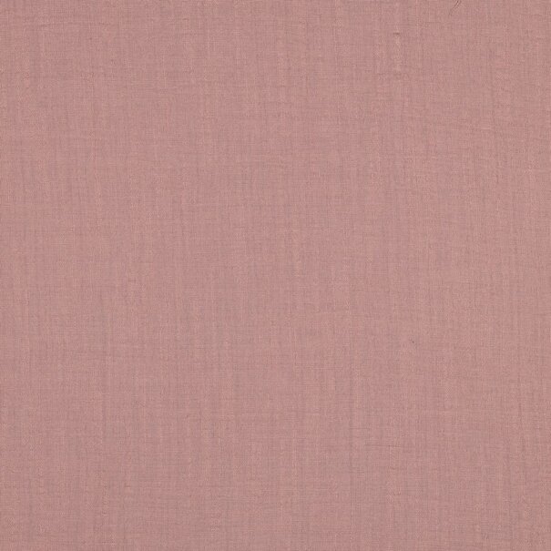 Cotton slub washed - oudroze