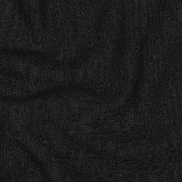 Cotton slub washed - zwart (pre-order)