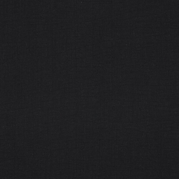 Cotton slub washed - zwart