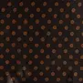 Rayon satijn dots - bruin