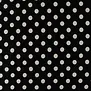Rayon satijn dots - zwart