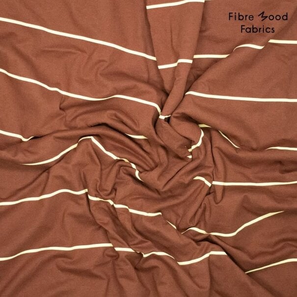 Fibre Mood Puur katoen tricot - strepen