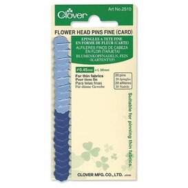 Flower head pins fine - 20 stuks