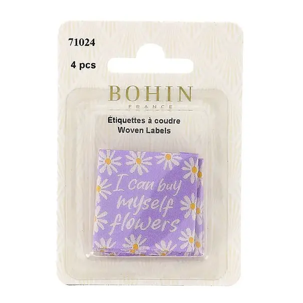 Bohin Label opnaaibaar 3,5cm