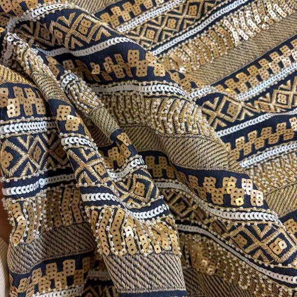 Golden pearl - denim