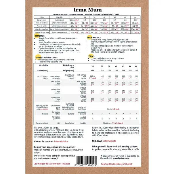 Ikatee Irma (34-46)