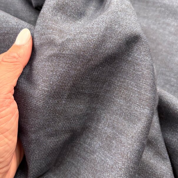 2 meter wearable stories - denimlook french terry SV26