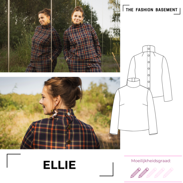 The Fashion Basement Modelpatroon Ellie blouse SV26
