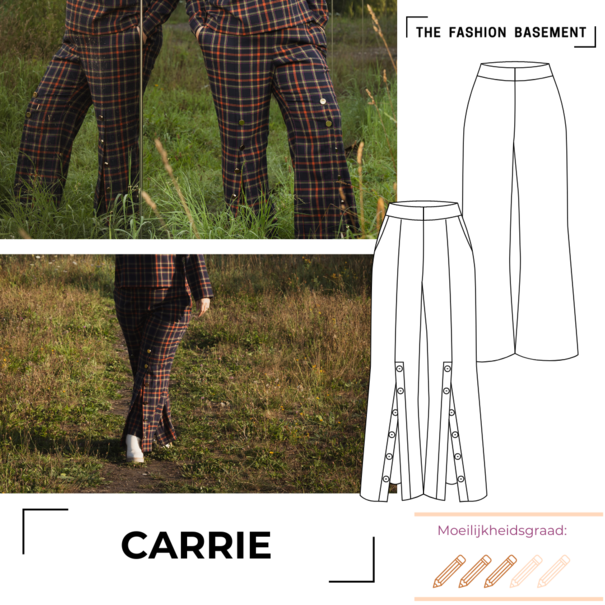The Fashion Basement Modelpatroon Carrie broek SV26