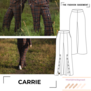Modelpatroon Carrie broek SV26