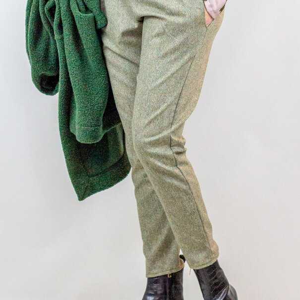 Lewis wol tweed - deep forest