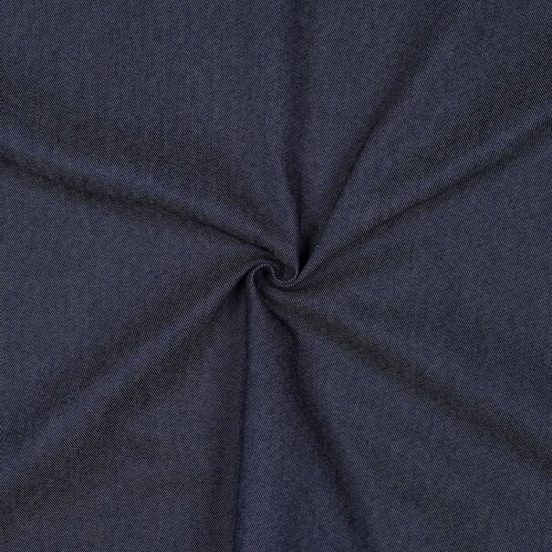 Coupon 1M jeans stretch - indigo blauw SV26