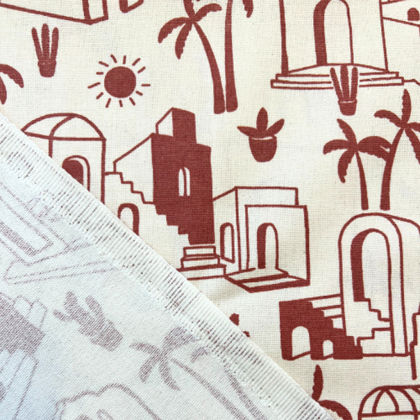 Coupon 2M canvas tropical cottages SV26