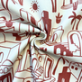 Coupon 2M canvas tropical cottages SV26