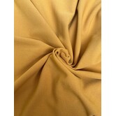 2 meter italiaanse deadstock - oker geel  crepe stretch SV26