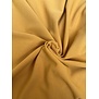 2 meter italiaanse deadstock - oker geel crepe stretch SV26