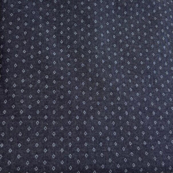2 meter italiaanse deadstock - stretch denim jacquard SV26