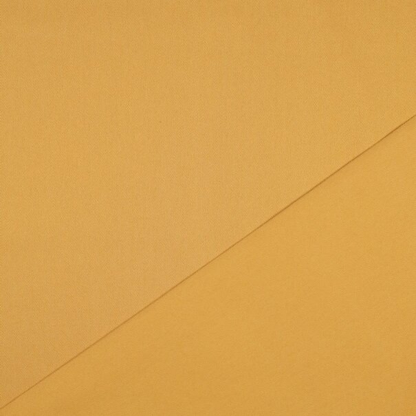 Katoen twill - goudgeel SV26