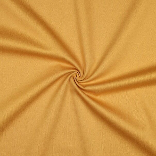 Katoen twill - goudgeel SV26