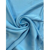 2 meter italiaanse deadstock - azur satijn SV26