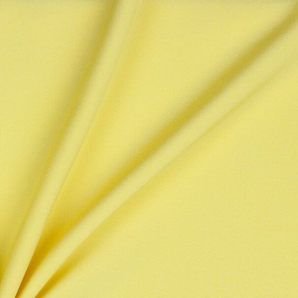 2 meter italiaanse deadstock - viscose blossom yellow SV26