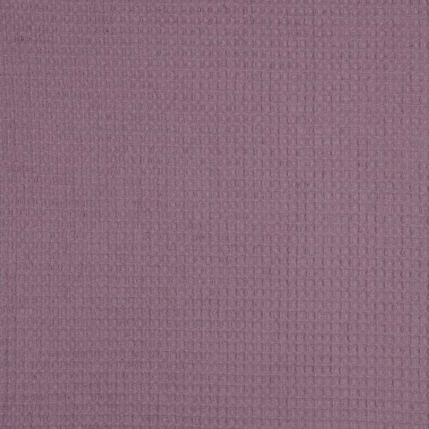 Wafelstof - mauve