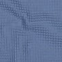 Wafelstof - blauw