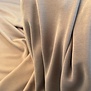 Fijne rib viscosetricot - beige