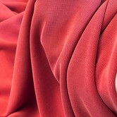 Fijne rib viscosetricot - bloody red