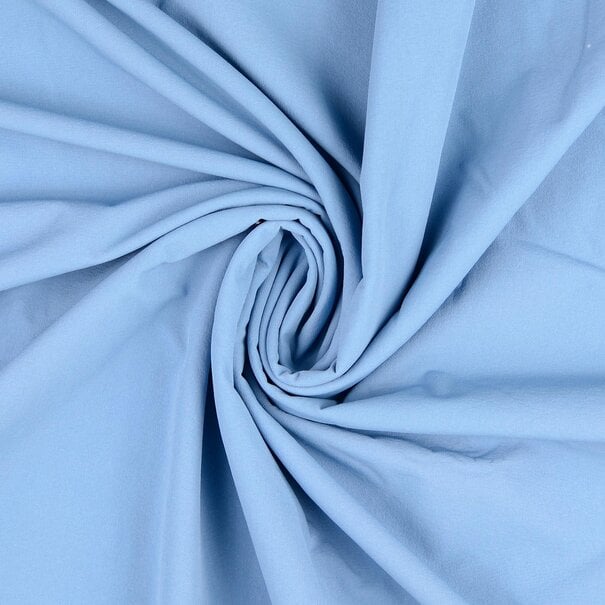 Softshell met fleece - sky blue