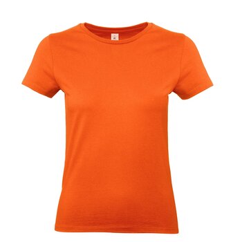 B&C Oranje T-shirt B&C Dames