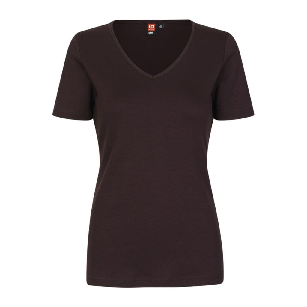 ID Identity ID Interlock T-shirt V-hals Dames bedrukken
