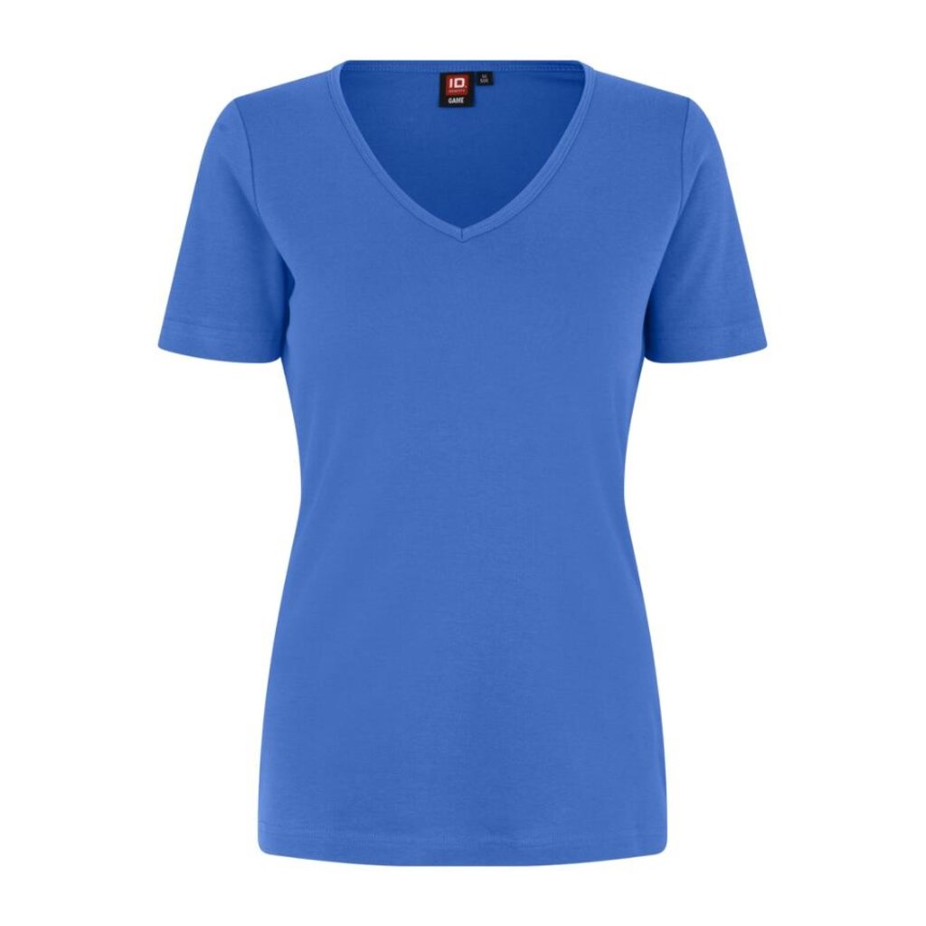 ID Identity ID Interlock T-shirt V-hals Dames shirt bedrukken