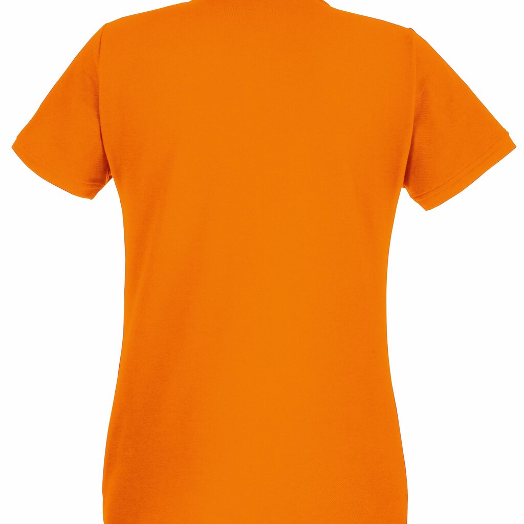 Fruit of the Loom Oranje Polo shirt Dames shirt bedrukken Fruit of the Loom