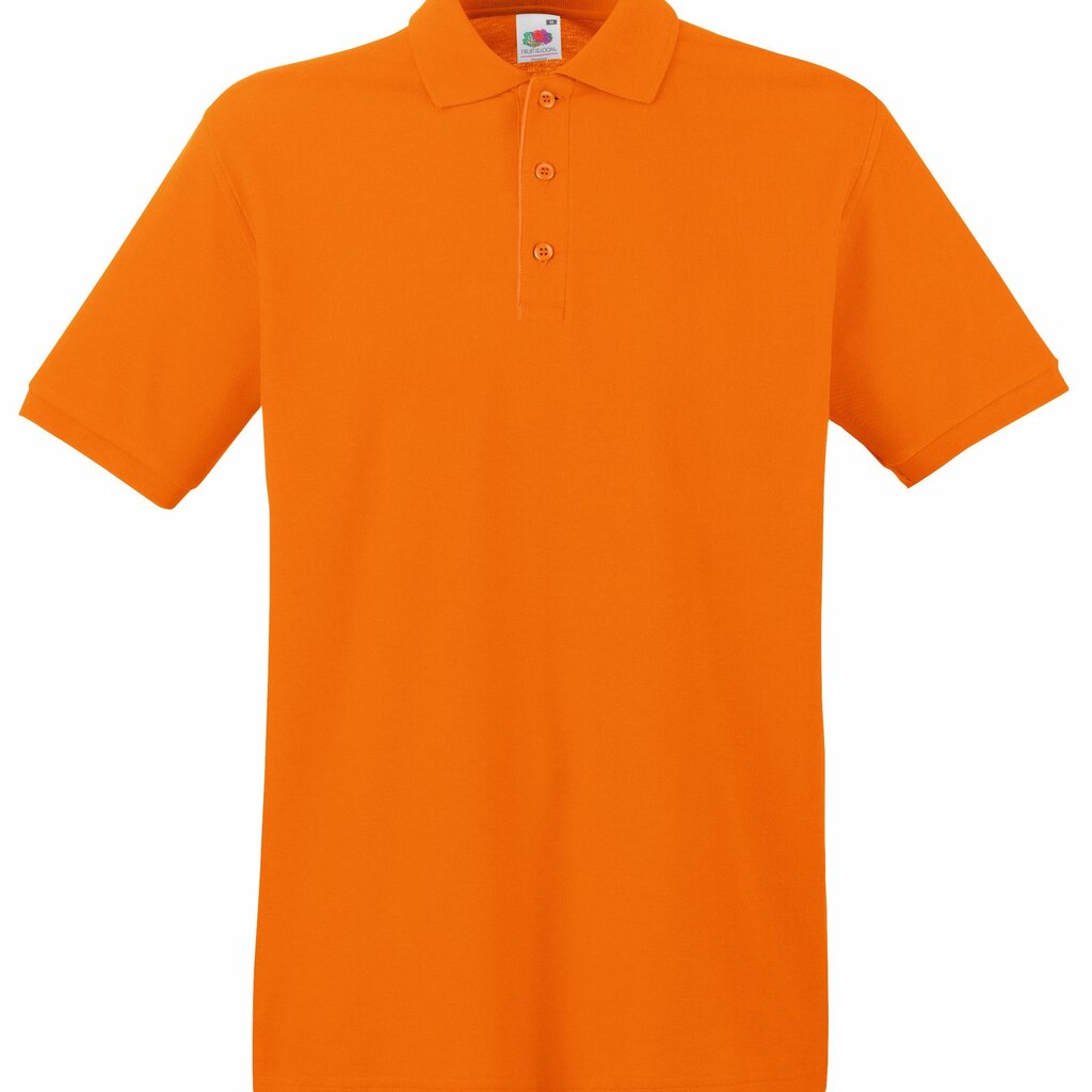 Fruit of the Loom Oranje Polo shirt heren shirt bedrukken Fruit of the Loom