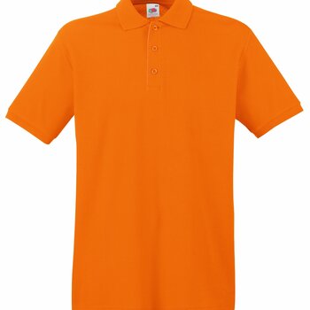Fruit of the Loom Oranje Polo shirt Heren