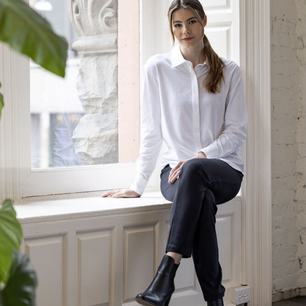 Cutter & Buck Cutter & Buck Hedley Stretch Shirt Dames bedrukken