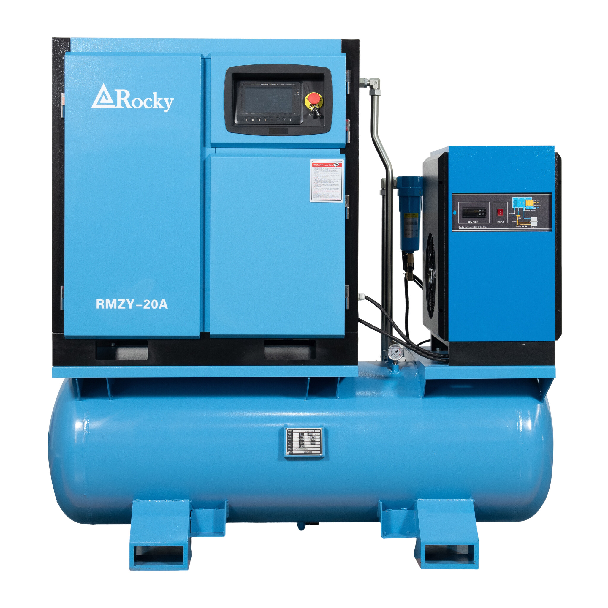 Schroefcompressor - 15 kW - 10 bar