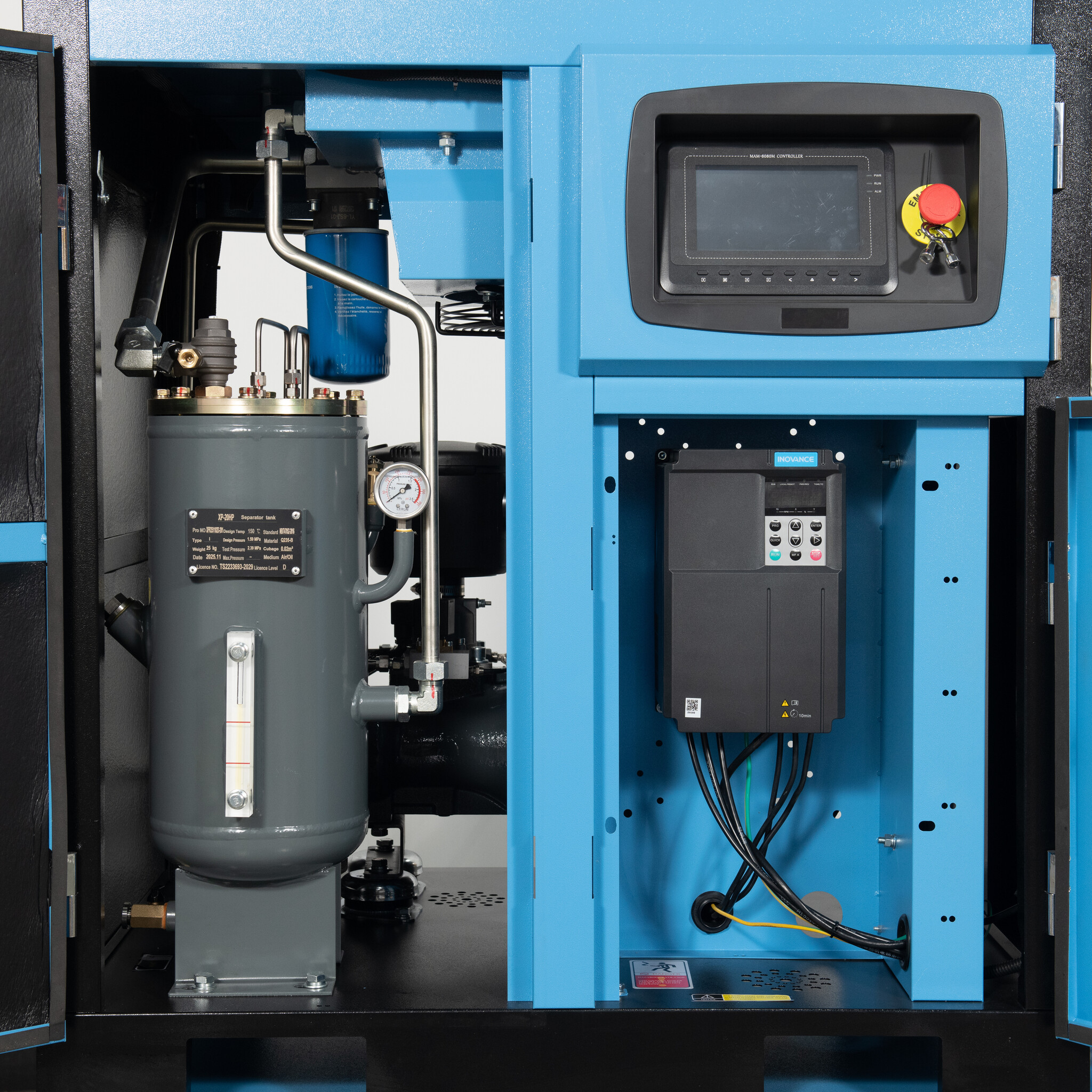 Schroefcompressor - 11 kW - 10 bar
