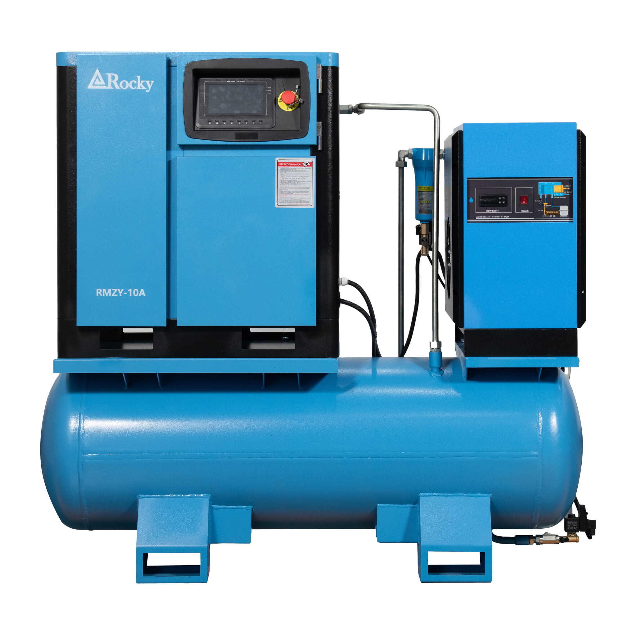 Schroefcompressor - 5,5 kW - 10 bar